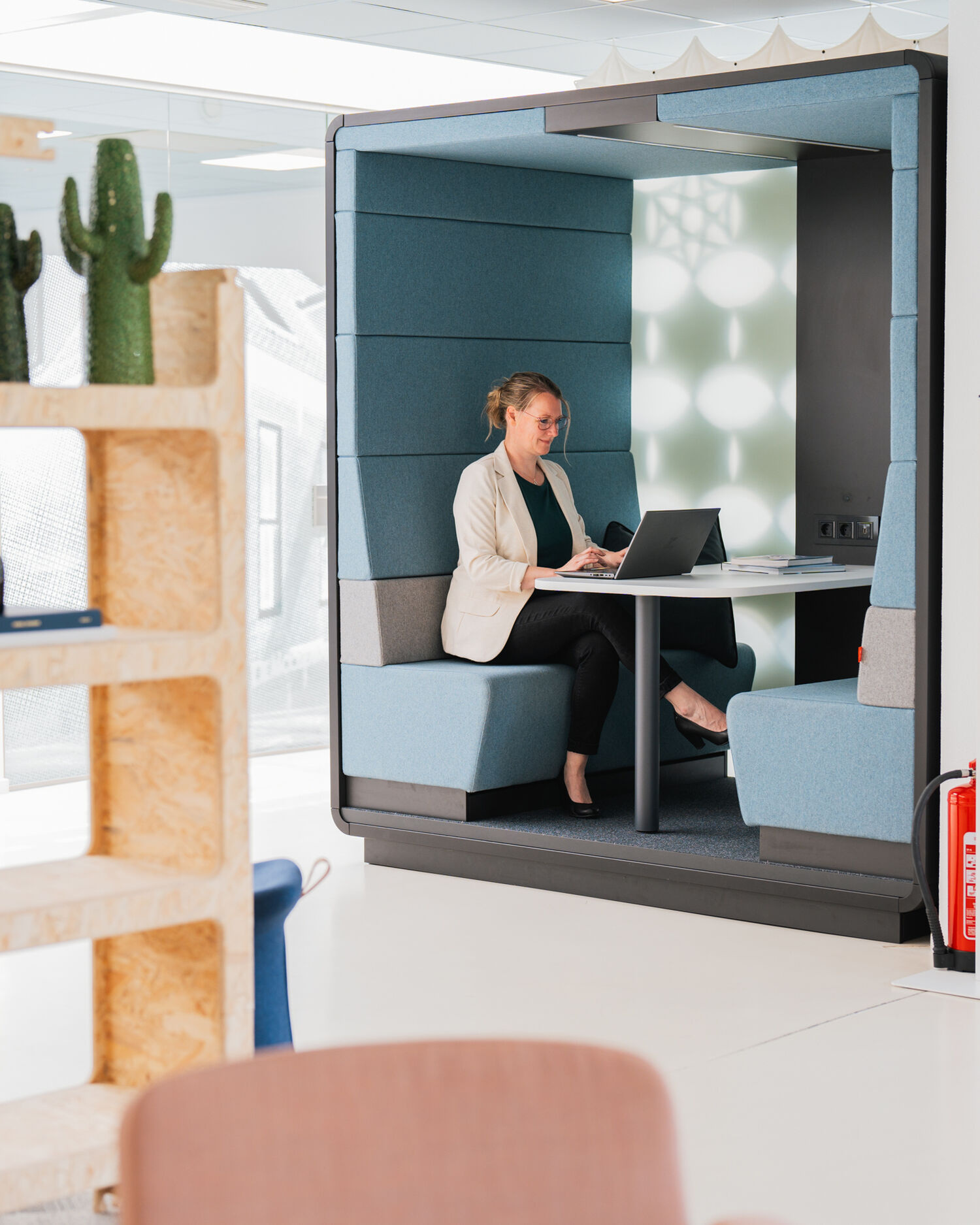 Office Design projectinrichting: voor flexibele meubels en werkplekken