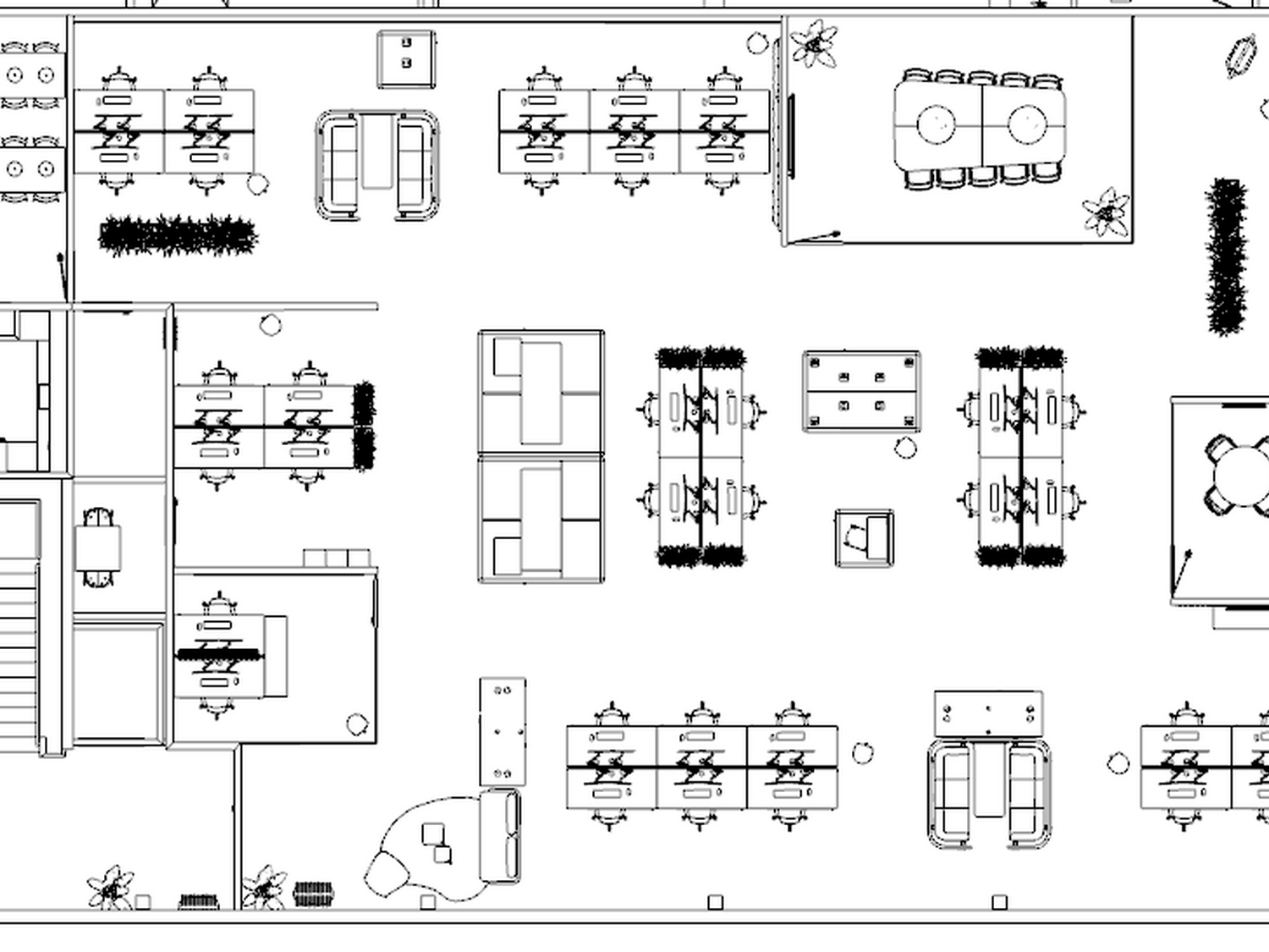 Intersnack - projectinrichting - schets