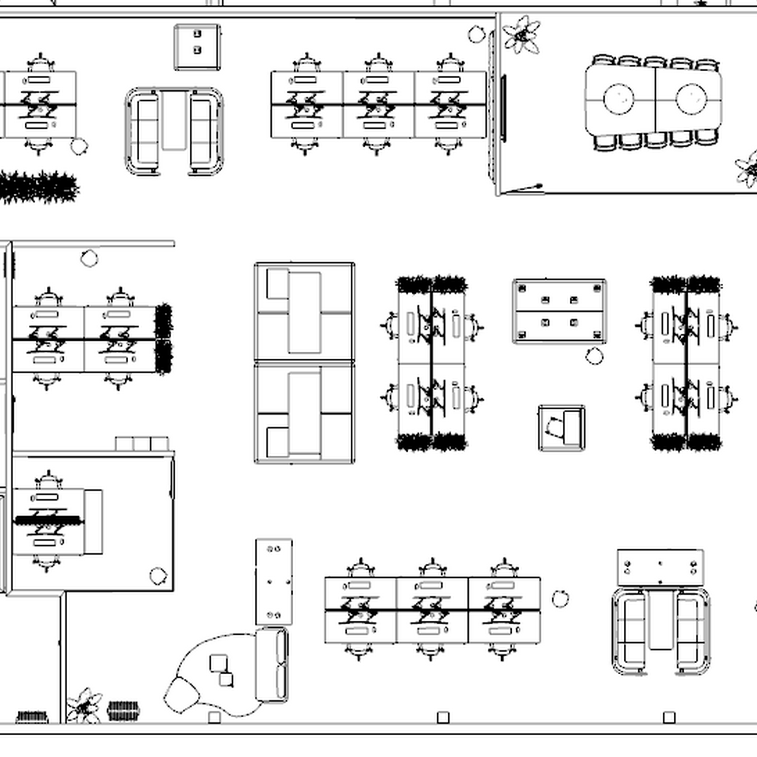 Intersnack - projectinrichting - schets
