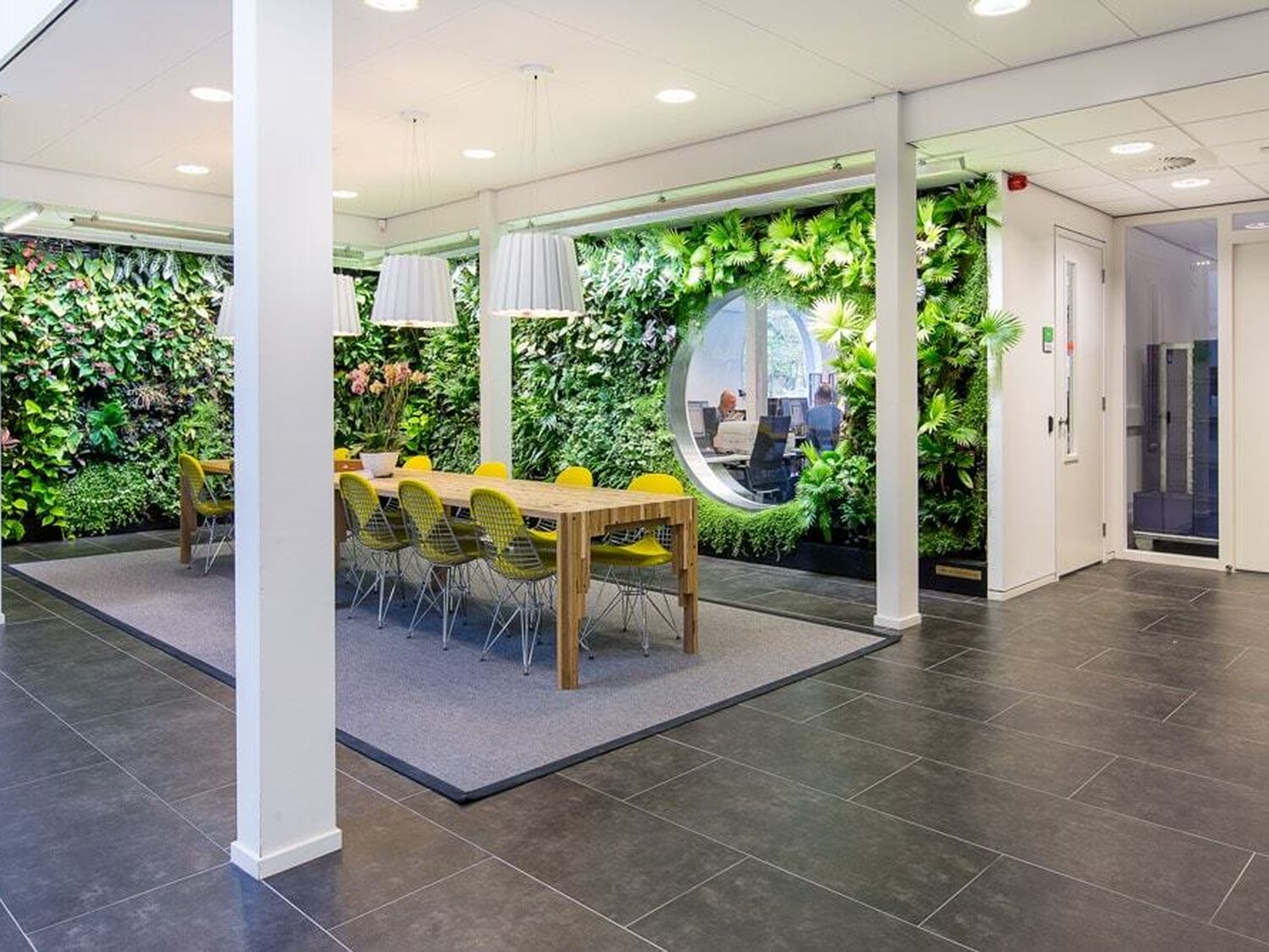 WUR wageningen projectinrichting voor akoestische oplossingen door Office Design 